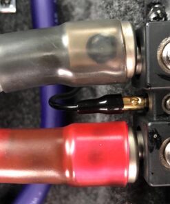 KnuKonceptz Offset Power/Ground Input Wire Gauge Reducer 0-4 Gauge 1/0 Pair with Heat Shrink 25 714fika4rGL