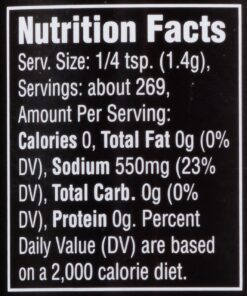 McCormick Mediterranean Sea Salt Grinder, 13.3 oz 5 714flAkogPL