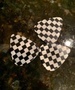 Fender Graphic Guitar Picks 351 Shape, Checker, Medium, 12-Pack 14 714gOOdAL