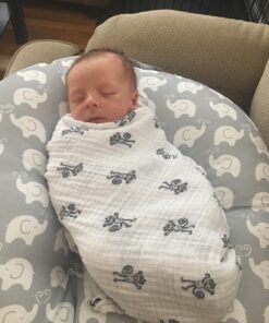 aden + anais Swaddle Blanket, Boutique Muslin Blankets for Girls & Boys, Baby Receiving Swaddles, Ideal Newborn & Infant Swaddling Set, Perfect Shower Gifts, 4 Pack, Jungle Jam 33 714gTOWA3iL