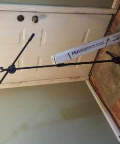 Tripod Boom Microphone Stand - Fully Adjustable Black Mic Stand & Holder - Maximum Stability Safe Knob Lock - Anti-Slip Rubber Tripod Ends - Lightweight & Portable By Sure Luxury 11 714h6c8 ECL