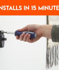 ECHOGEAR Speaker Wall & Ceiling Mount Pair - Universal Design Works with Vizio, Sony, & More - Tilt & Swivel Without Tools for Surround Sound - Easy to Install Indoors & Outdoors 48 714hBPBeXL 1