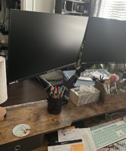 Sceptre 24-inch Professional Thin 1080p LED Monitor 99% sRGB 2x HDMI VGA Build-in Speakers, Machine Black (E248W-19203R Series) 24" 75Hz 40 714hv0YZ3TL