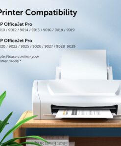 Exurbiz 962XL Ink Cartridges Combo Pack Compatible for HP 962 XL Ink High Yield Work with HP OfficeJet Pro 9010 9012 9015 9020 9018 9025 9019Printers (Black Cyan Magenta Yellow, 4 Pack) Black Cyan Magenta Yellow 14 714hwvTcRcL