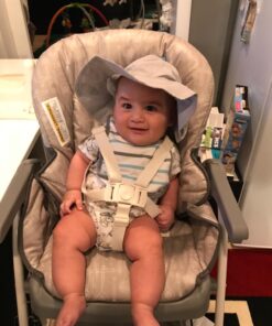 i play. Baby Girls' Brim Hat | All-Day UPF 50+ Sun Protection for Head, Neck, & Eyes 9-18 Months Gray 26 714i2Ku73ML