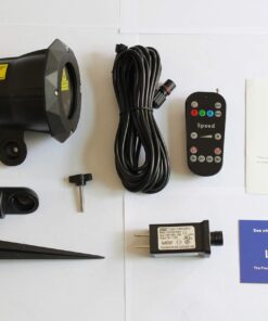 LedMAll® Remote Controllable RGB Moving Firefly Laser Outdoor Garden Lights Projector Red, Green and Blue 16 714iSs3k7mL