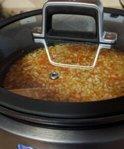 Calphalon Slow Cooker with Digital Timer and Programmable Controls, 5.3 Quarts, Stainless Steel 40 714iTGIJ8CL