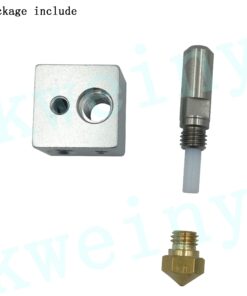Kweiny MK10 Hotend Kit for 3D Printer Fit with M3 and M4 Thermistor 13 714l6SUJowL
