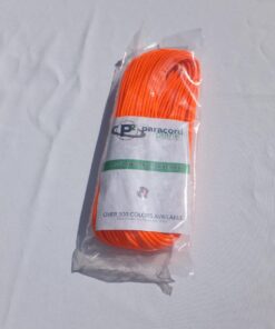 Paracord Planet - Genuine Type III 550 Paracord Nylon Colors Multiple Sizes – 550 LB Tensile Strength 100 feet Orange 18 714lLyfAigL