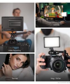 NEEWER® 160 LED CN-160 Dimmable Ultra High Power Panel Digital Camera / Camcorder Video Light, LED Light compatible with Canon, Nikon, Pentax, Panasonic,SONY, Samsung and Olympus Digital SLR Cameras Standard Packaging 42 714lrMl3F L