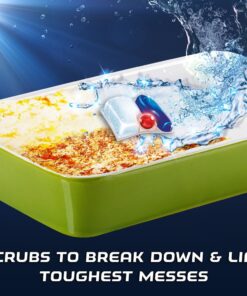 Finish - Quantum - 68ct - Dishwasher Detergent - Powerball - Ultimate Clean & Shine - Dishwashing Tablets - Dish Tabs 68 Count (Pack of 1) 23 714mCEkxFML