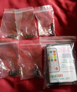 upHere RGB LED 120mm Case Fan,Quiet Edition High Airflow Adjustable Color LED Case Fan for PC Cases, CPU Coolers,Radiators System,5-Pack / C8123 61 714mQg6G31L