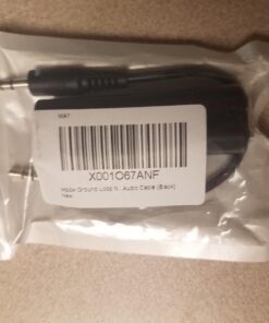 Ground Loop Noise Isolator for Car Audio/Home Stereo System with 3.5mm Audio Cable (Grey) Grey 19 714mf2 Q6yL