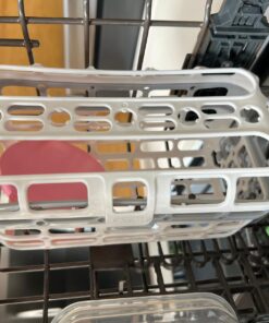 Munchkin® High Capacity Dishwasher Basket, 1 Pack, Grey 1 Count (Pack of 1) 33 714nb4PaV7L
