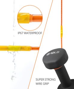 Wirefy 180 PCS Heat Shrink Butt Connectors Kit - Marine Grade Wire Butt Splice Connectors - Electrical, Waterproof - 22-10 AWG Butt Connector Kit - 22-10 AWG 13 714nyUNRvLL