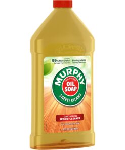 Murphy's Oil Soap Liquid Wood Cleaner, 32 Ounce 2 Pound (Pack of 1) 7 714o30vr04L