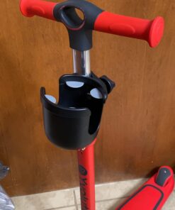 Accmor Stroller Cup Holder with Phone Holder, Bike Cup Holder, Cup Holder for Uppababy Stroller, 2-in-1 Universal Cup Phone Holder for Stroller, Bike, Wheelchair, Walker, Scooter, Black A-Black 30 714o3p4DgJL