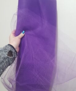 Craft And Party, Purple Fabric Tulle Roll 54 Inch by 40 Yards (120 ft) Fabric Tulle Bolt for DIY Tutu Skirt, Wedding and Decoration (Purple) 54" x 40 yards 17 714o84QrL5L