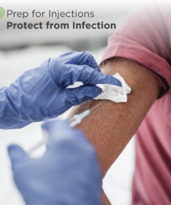 Alcohol Wipes | Individually Wrapped Alcohol Prep Pads with 70% Isopropyl Alcohol, Great for Medical & First Aid Kits | Sterile, Antiseptic 2-Ply Alcohol Swabs - 200 count 200 Count (Pack of 1) 21 714oDSpfLL