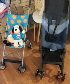 gb Pockit Air All Terrain Ultra Compact Lightweight Travel Stroller with Breathable Fabric in Night Blue , 28x17.5x39.8 Inch (Pack of 1) 15 714qMs7zwvL