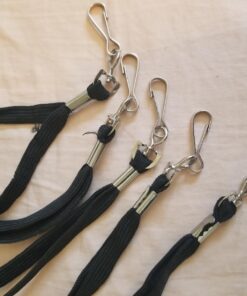 TruBadge Black Safety Lanyards - CLANFS36BK-24 - Swivel-Hook Name-Tag Attachment - Attaches to Name Tags - 36 Inches Long and 3/8 Inch Thick - 24 Pack 6 714qS5YOxJL