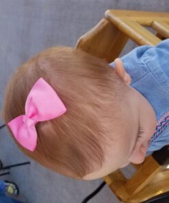 ICObuty 20 Pcs Baby Girl Boutique Grosgrain Ribbon Hair Bows Alligator Clips For Teens Kids Toddlers Children(2.75 Inch) 20 Pcs 2.75 Inch Hair Bows 28 714qWVVC9NL