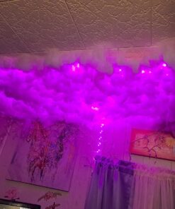 hyrion Smart LED Light Strips,50 ft WiFi LED Light,Sound Activated Color Changing with Alexa and Google,Sync Music with Led Strip Lights for Bedroom for Living Room, Home Decor 50ft 29 714qiJFP0YL