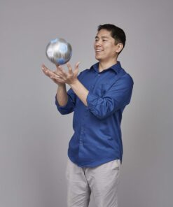 Workplace Ethics Thumball Conversation Starter - 6" Blue Training Tool Game | Team Building Activity - Explore Ethical Guidelines | 32 Prompts 12 714r27be5L