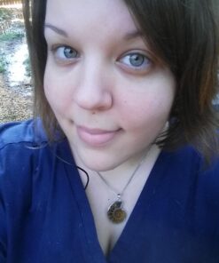 JOYA GIFT Charm Handmade Natural Conch Fossil Ammonite By Silver Wrapped Pendant Necklace (1 PCE). 48 714r56K70wL