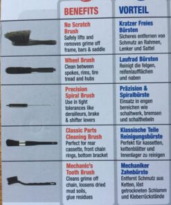 Finish Line Easy-Pro 5 Piece Brush Set Precision Cleaning Kit One Size 29 714r5FgMM7L