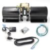 Hongso Pre-Wired GFK-160 GFK-160A Fireplace Blower Fan Kit with Ball Bearings Motor for Heat N Glo, Hearth and Home, Quadra Fire, GTI, Fasco, Regency Wood Stove Insert, Royal, Jakel, Nordica, Rotom Blower Kit 32 714rR3iolbL