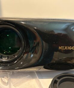 NexiGo PJ40 Projector with WiFi and Bluetooth, Native 1080P, 4K Supported, Projector for Outdoor Movies, 300 Inch, Zoomable, 20W Speakers, Home Theater, Compatible w/TV Stick, iOS, Android (Black) Regular OS 79 714rpRDTDKL 1