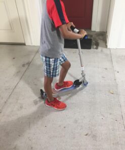 Razor A Kick Scooter for Kids - Lightweight, Foldable, Aluminum Frame, and Adjustable Handlebars A (Standard) Green Standard Packaging 21 714s2JlN58L