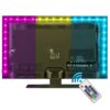 Vansky Led Strip Lights, Bias Lighting for 40-60 inch TV 6.6ft RGB USB Powered LED Light Strip with Remote,TV Backlight Kit for Flat Screen TV,PC
