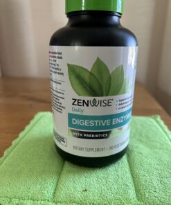 Zenwise Digestive Enzymes - Probiotic Multi Enzyme with Probiotics and Prebiotics for Digestive Health and Bloating Relief for Women and Men, Enzymes for Gut Health - 180 Count 26 714sb3lkONL