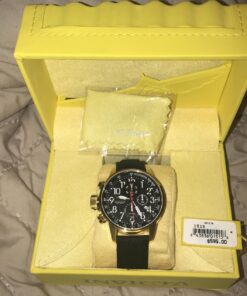 Invicta Men's I Force Collection Chronograph Strap Watch 46mm Black 42 714sxGFKapL