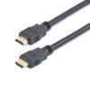 StarTech.com 0.3m 1ft Short High Speed HDMI Cable - Ultra HD 4k x 2k HDMI Cable - HDMI M/M - 30cm HDMI 1.4 Cable - Audio/Video Gold-Plated (HDMM30CM),Black 1 Count (Pack of 1)