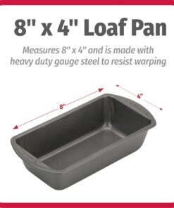 Good Cook 4025 8 Inch x 4 Inch Loaf Pan 21 714tM hJfL