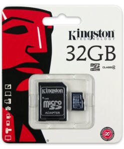 Kingston Digital 32 GB microSDHC Flash Memory Card SDC4/32GB Standard Packaging 9 714uchyM L