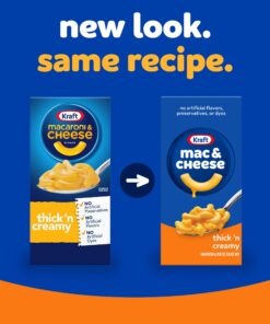 Alternative view of Kraft Thick 'n Creamy Macaroni & Cheese Dinner (7.25 oz Box) Thick'n Creamy 7.25 Ounce (Pack of 1)