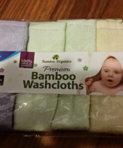 Bamboo Organics Best 100% Viscone from Bamboo Baby Washcloths Soft Baby Wipes 43 714v6kzZzFL