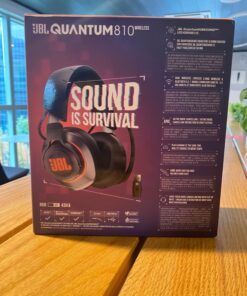 JBL Quantum 810 - Wireless Over-Ear Performance Gaming Headset with Noise Cancelling, Black, Medium 59 714vQMuKOL
