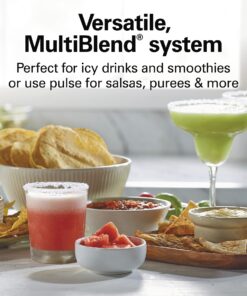 Hamilton Beach Stay or Go Blender with 32oz Jar, 8oz Grinder for Nuts & Spices, and 2 Portable Cups with Drinking Lids for Shakes and Smoothies, BPA Free, Black and Silver (52400) 18 714vhf0JJL