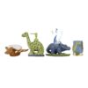 MODONA Four Piece Kids Bathroom Accessories Set - Dinosaur Dinosaur Set 44 714vpLcgydL