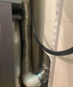 Lambro Industries 4004 Quick Connect Flexible Aluminum Duct Dryer Vent Kit 23 714wLwlWSL