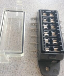 HELLA H84960091 6-Way Lateral Single Fuse Box 17 714wai57XFL