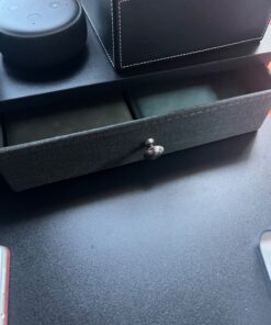 ErGear Electric Standing Desk with Double Drawers, 48x24 Inches Adjustable Height Sit Stand Up Desk, Home Office Desk Computer Workstation with Storage Shelf, Black 48x24 Inch 46 714woxBZQCL