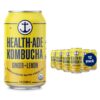 Health-Ade Canned Kombucha Tea Organic Drink, Fermented Tea with Living Probiotics, Detoxifying Acids, Supports Gut Health, Non-GMO, Vegan, Gluten Free, 12 Pack (11.5 Fl Oz Cans), Ginger-Lemon Kombucha in Cans 9 714xFpoM2jL