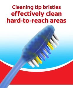 Colgate Extra Clean Toothbrush, Soft Toothbrush for Adults, 6 Count (Pack of 1), Packaging May Vary 6 Count (Pack of 1) Extra Clean Soft 34 714xGTf1IOL