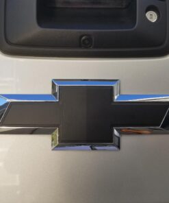 VViViD Auto Emblem Vinyl Wrap, Matte Black, Compatible with Chevy Bowtie Logo 11.8 Inches x 4 Inches Sheets (x2) 2 rolls (11.8" x 4") 53 714yA WRFaL